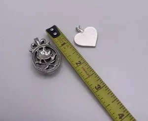 Lot Of 2Costume Pendants / Charms / Mom / I Love You Mom thumbnail 8