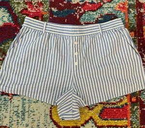 ZARA Striped Shorts thumbnail 1