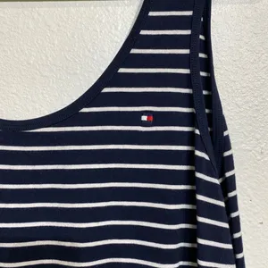 Tommy Hilfiger Navy Blue Striped Romper Sz M thumbnail 5