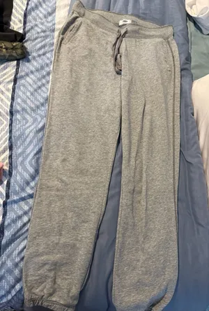 Old Navy Heather Gray Drawstring Sweatpants thumbnail 1