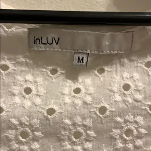 inLUV White tank top thumbnail 2