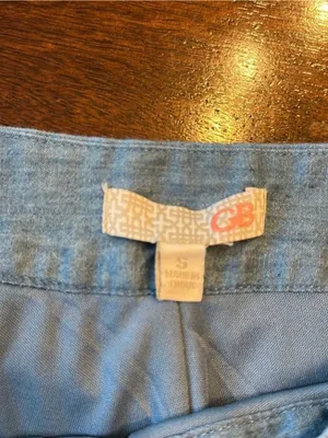 GB Blue/White Shorts with Side Zipper Size Small thumbnail 6