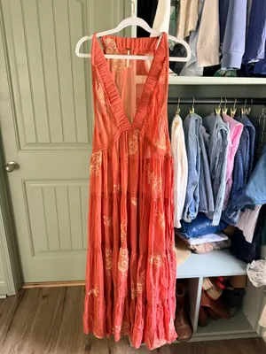 Free People Run Away With Me Maxi Floral Dress thumbnail 2