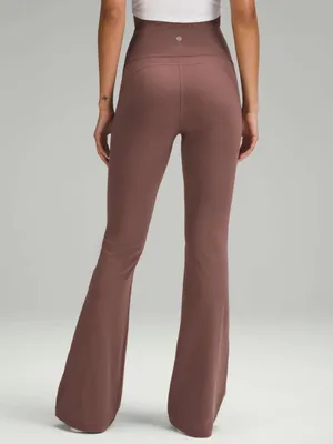 Lululemon Groove Super-High-Rise Flared Pant Nulu 32.5" Size 8 thumbnail 2