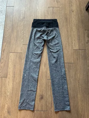 Heathered gray Lululemon leggings thumbnail 2