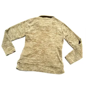 Mountain Hardwear Fleece Jacket Womens Medium Tan Excellent Full Zip Mock Neck thumbnail 6