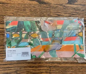 NWT Johnny Was silk face mask thumbnail 1