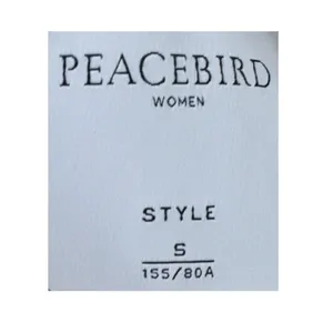 Peacebird Women Grey Wool Blend Double Breasted Oversized Coat A1AA84150 Size S thumbnail 4