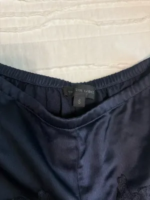 Navy lace Mini Shorts Blue thumbnail 3