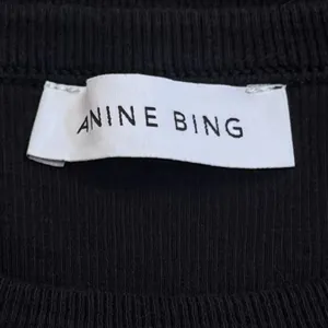 Anine Bing Eva‎ Tank Black Ribbed Capsule Minimalist Old Money Luxury L thumbnail 8