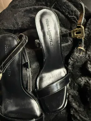 Karl Lagerfeld slingback heels thumbnail 3