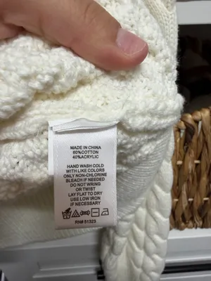 Parker Cream Cable Knit Fisherman Button Down Cardigan thumbnail 4