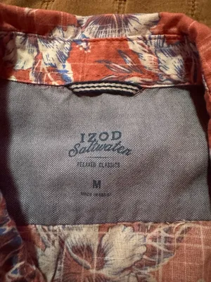 Hawaiian Day Shirt Pink Size M thumbnail 2