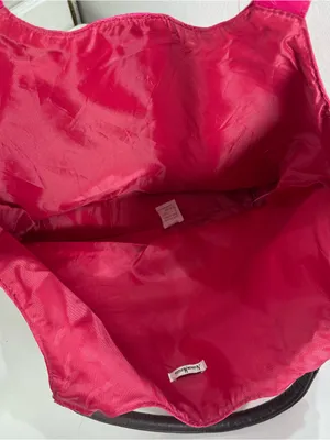 Neiman Marcus Large Pink Faux Snakeskin Tote Bag Eclectic NWT thumbnail 6