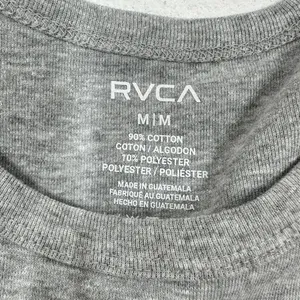 RVCA Women's Size M NWT Cropped‎ Gray Tree Hugger Sun Graphic Tank Top Athletic thumbnail 4