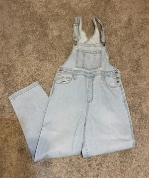Universal Threads Denim Overalls Blue thumbnail 1
