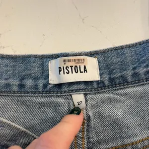 Pistola Presley High‎ Rise Relaxed Roller Jeans Size 27 thumbnail 5