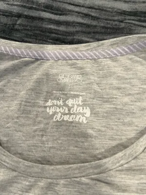 Gray Women's Pj Top by Gilligan & O’Malley Size L thumbnail 2