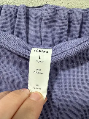 Halara Flex™ High Waisted Pocket Wide Leg Waffle Work Pants thumbnail 4