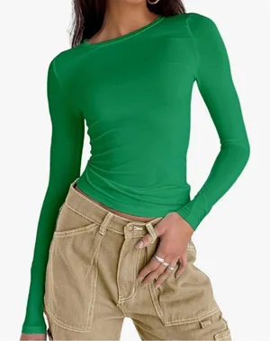 Amazon Green Long Sleeve Top thumbnail 1