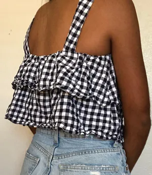 Madewell Gingham Tank Top thumbnail 2