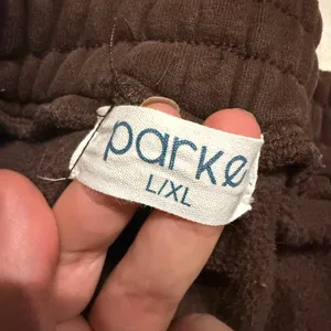 Parke Brown Sweat Shorts Comfy Loungewear Streetwear Athleisure Womens Size L/XL thumbnail 4