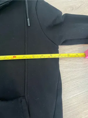 FIGS On-Shift Full Zip Hoodie Fleece Jacket Black Nurse Doctor Clinic Athleisure thumbnail 7