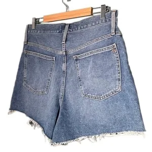 NWT Madewell Mom Short Cutoff Jean Shorts Bledsoe Mid Wash Denim Women’s Size 33 thumbnail 7