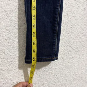 American Eagle Outfitters Skinny Jeans Blue Denim Women's Distressed US 8 thumbnail 5