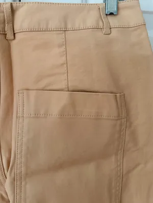 Anthropologie Maeve Curved Cropped Chino Pants, Size 6 thumbnail 10