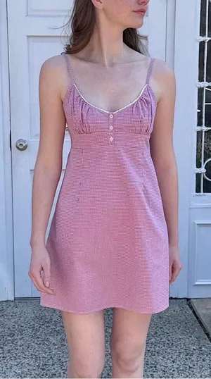 Brandy Melville Gingham Dress thumbnail 1