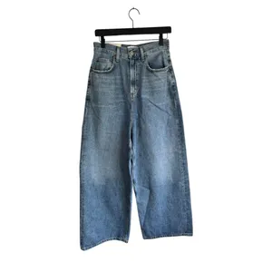 Agolde Valeria High Rise‎ Loose Baggy Jeans Temor Wash 24 thumbnail 6
