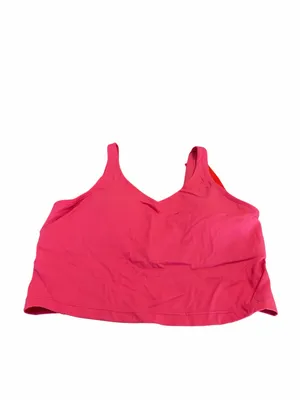 The Gym People NEW Women's Pink Built In Bra Exercise Top Size Small #260242 thumbnail 2