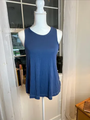 American Eagle Outfitters Navy Blue Soft and sexy tank size small. thumbnail 2