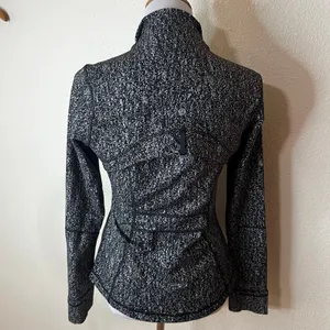 Lululemon define jacket in black white jacquard 10 thumbnail 3