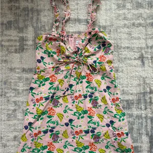 Urban Outfitters Pink Floral Mini Dress thumbnail 1