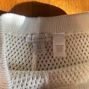 House of Harlow 1960 Cream Knit Wide-Legged Pants with Sequins, Size XS, NWOT thumbnail 6