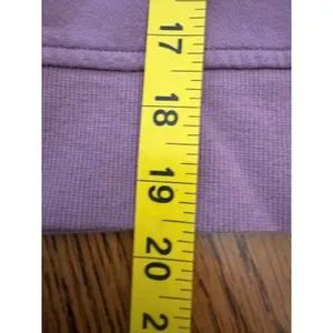 Lululemon Perfectly Oversized Cropped Crew Women XS/S Purple Logo Pullover thumbnail 7