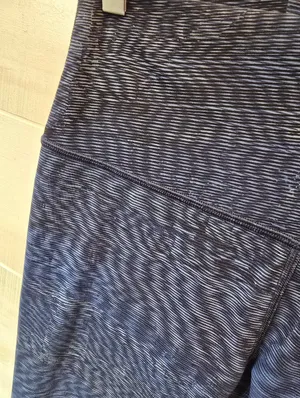 {8} Lululemon Wunder Under Hi-Rise 1/2 Tight Crop Legging Linear Flux Battleship thumbnail 6