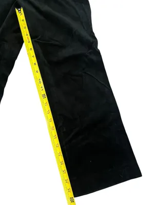 GAP | Women’s Black Velvet Pants sz 6A thumbnail 7