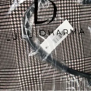 Lulu Dharma Pink Plaid Weekender Bag thumbnail 5