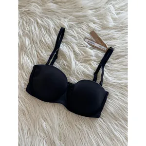 Skims Fits Everybody Strapless Bra Onyx Size 30C thumbnail 4