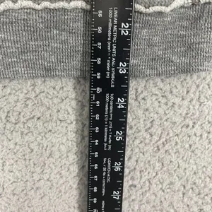 American Eagle Alpine Chalet Hoodie Women XL Gray Y2K Pullover‎ thumbnail 6