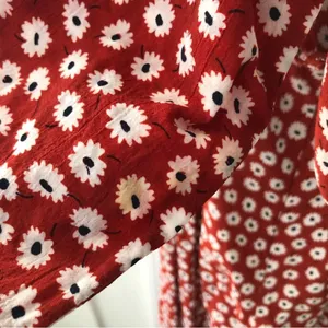 Faithfull the Brand Playa Red Floral Cropped Wide Leg Jumpsuit Tie Back XS 2 thumbnail 9