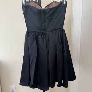 HOUSE OF CB ‘Jadore’ Black Lace and Satin Strapless Mini Dress NWOT size‎ XS thumbnail 5