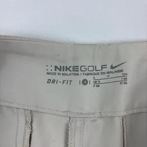 Nike Golf Shorts Womens 4 Beige Bermuda Dri-FIT Performance Stretch Casual thumbnail 4