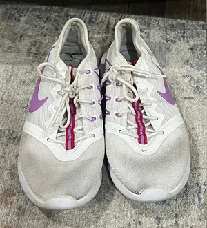 FINAL PRICE Nike Women's White and Purple Athletic Shoes thumbnail 1