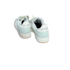 Adidas Grand Court Sneakers Women's 9 Mint Green Cream Leather NIB Shoes thumbnail 5