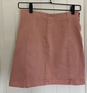 NWOT | Pacsun women’s pink denim miniskirt‎ — 25” waist thumbnail 1