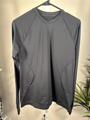 N188. Nike Pro Warm Dri Fit Womens Long Sleeve Crew Neck Training Tee thumbnail 1
